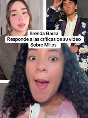 Brenda Garza responde a comentarios sobre su video de Millos y el embarazo #millos #brendagarza 