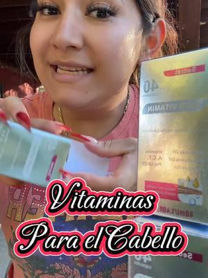 Vitaminas para el cabello #hair #cabello #vitaminasparaelcabello #cabellolargo #cabellosaludable 