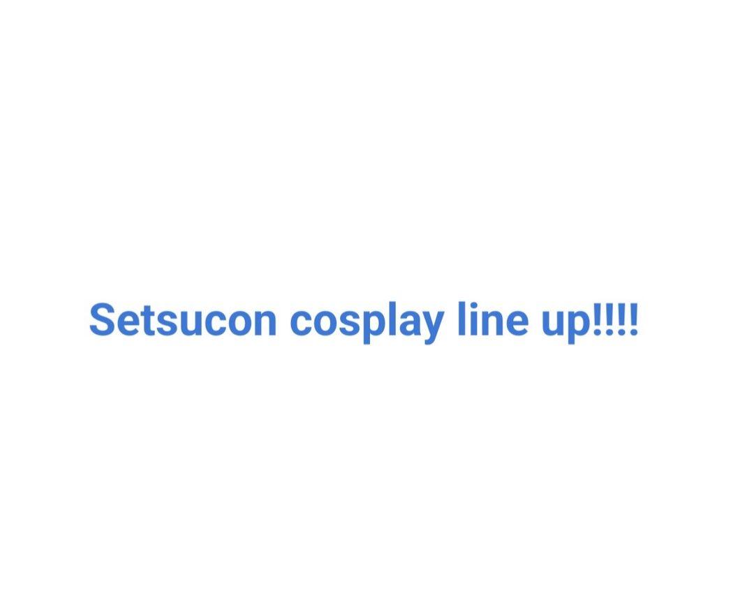 If you see me, come say hi!!! #cosplans #setsucon2025 