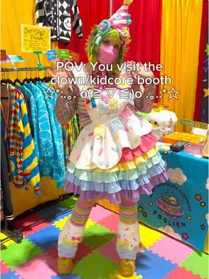 ✨🌈 Come with meeee and you’ll beeee in a world of your imagination! ☆*:.｡. o(≧▽≦)o .｡.:*☆ Tag your con bestie(s) for extra credit 🫶🌈✨ #decorakei #kidcoreaesthetic #funclothing #trinkets @Egglien 