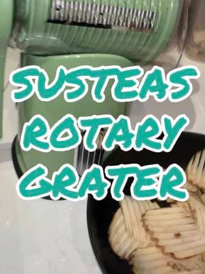 Must have for the kitchen #susteas #susteasrotarygrater #grater #cheesegrater #rotarygrater #kitchentools #musthavekitchengadgets #kitchengadgets 