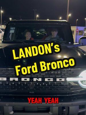 Congratulations to Landon on your 2024 Akins Ford Bronco Wildtrak Sasquatch! Let’s Go! How bout them Dawgs! #akinsford #wildwillies #realdealneal #dawgsontop 