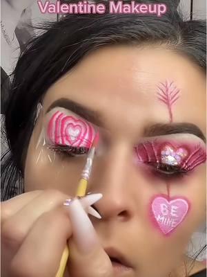 #valentinemakeup #creativemakeup #vdaymakeuplook #makeuptutorial 