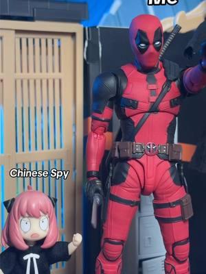 Anya being savage  . . #spyxfamily #anyaforger #deadpool #deadpoolmovie #marvel #marvelstudios #marvelcomics #starswars #stormtrooper  . #shfiguarts #tamashiinations #stopmotion #actionfigures #figtok #figtokcommunity #figfam #toycommunity  . #tiktokban 