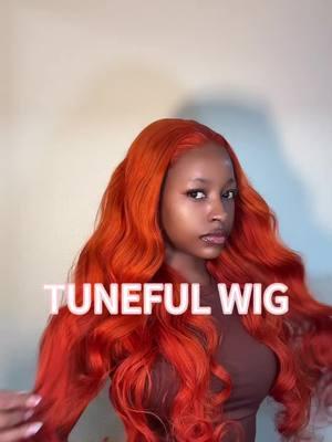 @Tunefulhair @Tunefulhairwig #tunefulhairwig #tunefulhair #gingerwig #orangewig #gingeronblackgirls #gingerhair #CapCut 