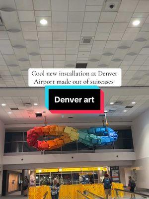 Just saw this today- pretty neat- it’s an infinity symbol! #yogimagee #yogimageeadventures #denvercolorado #denverinternationalairport #diaart 