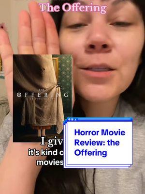 Horror Movie Review: the Offering #horrormovies #horrorfilms #scarymovies #theoffering #horrormoviereviews 