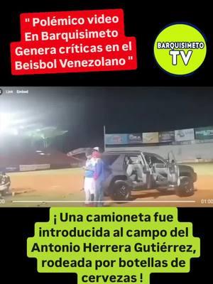 ¿ Es normal o no? 🤔👇🏻 La celebración de los Cardenales de Lara tras su clasificación a la Gran Final de la Liga Venezolana de Béisbol Profesional (LVBP) ha desatado una ola de controversia y críticas en el ámbito deportivo. Un video que se ha vuelto viral muestra a los jugadores del equipo celebrando con una fiesta improvisada en pleno terreno de juego del Estadio Antonio Herrera Gutiérrez, lo que ha generado indignación entre aficionados y algunos especialistas. En las imágenes se puede observar cómo una camioneta fue introducida al campo, rodeada de un gran número de botellas de cerveza esparcidas por el diamante. La escena, que muchos han calificado como un «bochorno», ha sido interpretada como una falta de respeto hacia la instalación deportiva y hacia los valores del deporte. La comunidad deportiva no tardó en reaccionar ante este incidente. Aficionados y analistas han expresado su descontento en redes sociales, argumentando que este tipo de comportamientos no solo perjudican la imagen del equipo, sino que también envían un mensaje negativo a las nuevas generaciones de deportistas. Por su parte, la directiva de los Cardenales de Lara aún no ha emitido un pronunciamiento oficial sobre el incidente. Sin embargo, se espera que tomen medidas para abordar esta situación y evitar que actos similares ocurran en el futuro. El escándalo pone en tela de juicio no solo la conducta de los jugadores, sino también la responsabilidad que tienen los clubes deportivos en promover un ambiente respetuoso y profesional dentro y fuera del campo. La LVBP podría verse obligada a intervenir para establecer normas más estrictas sobre el comportamiento tanto dentro como fuera del terreno de juego. Mientras tanto, los seguidores del béisbol venezolano esperan que este episodio sirva como una lección para todos los involucrados en el deporte nacional. La información es cortesía de Noticias Barquisimeto  Cabe recalcar que para el momento había ley seca por la procesión de la Divina Pastora.  También aclaramos que en este portal no tenemos nada en contra de nuestro equipo campeón Cardenales de Lara, solo estamos informando.  #BarquisimetoTV #Barquisimeto #Lara #Cabudare #cardenalesdelara #lvbp #elrincondelbeisbol 