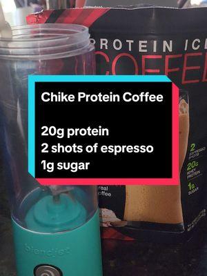 sneak your protein in a delicious espresso drink! caffeine and protein!  chike protein is amazing! #chike #chikeproteincoffee #proteinshake #proteincoffee #proteinespresso #proteinsnack #protein 