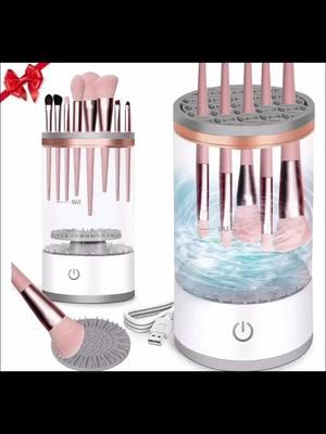 Episode 30 | Tout moun ta dwe genyen yon Electric makeup brush cleaner konsa li pa chè e li bon #cleanerbrush #electricbrushcleaner #electricbrush #makeupbrushcleaning #makeupbrush #makeup #brushcleanermachine #electricspinningbrush #aowetuo #viralvideo #TikTokShop #pyf #foyou 