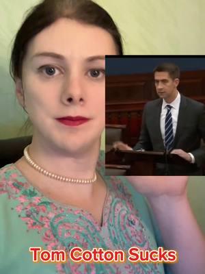 Red or blue, Tom Cotton has got to go. I do not intend any further political message than that. #engineering #politics #tiktok #tomcotton #senate