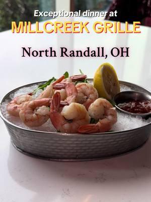 It’s never too early to start thinking about your weekend dinner plans! 🍽️ @JACK Entertainment’s Millcreek Grille is a favorite dining experience 🥂 #clefood #cleveland #ohio #food #foodies 