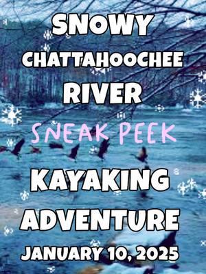 Sneak Peek - Snowy Chattahoochee River Kayaking Movie from last week’s snow day including tribute for 39th U.S. President Jimmy Carter who saved the Chattahoochee in 1978 1:HR movie is live now on YouTube https://youtu.be/0zdgyx0LPRg?si=Hkvsm719TA99dWSR  #snowday  #chattahoocheeriver #chattahoochee #chattahoocheeparks #crnra #jimmycarter #presidentjimmycarter #tribute #memorial #snowy #snowkayaking #kayaking #kayakingadventure #redkayakguy  #shorts #shortsfeed #shortsvideo 