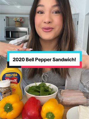 Making the OG Viral food recipes from 2020 part 2: Bell Pepper Sandwich! Gorden Ramsey called it the idiot sandwich 😭 #bellpeppersandwich  #tiktokrecipes #viralfoodtrend #2020tiktok