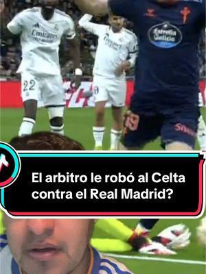 #greenscreen el árbitro le robó al celta contra el Real Madrid #futbol #realmadrid #negreira 