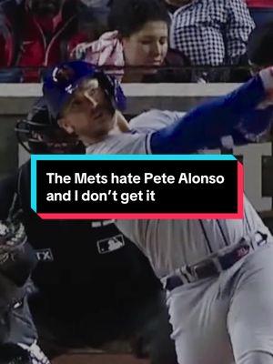 The Mets hate Pete Alonso and I don’t get it #mets #MLB #freeagency #freeagent #newyork #baseball