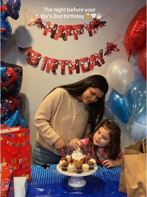 I had the sweetest big sister helper ❤️still can’t believe our baby is 2 🥹 #birthday #birthdaysurprise #secondbirthday #birthdayboy #birthdayfamily #toddlersoftiktok #babiesoftiktok #birthdays #birthdaysetup 