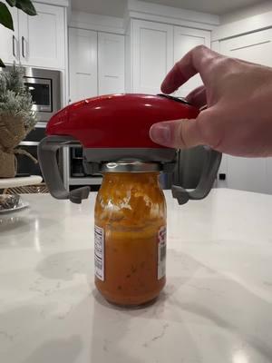 Check out this electric can opener 🤯 #canopener #canopenerhack #canopen #opencan #automaticjaropener 