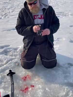 When you lived in Alabama over 20 years and used to bass fishing #minnesota #hardwater #icefishpro #winona #kickassbeefjerky 