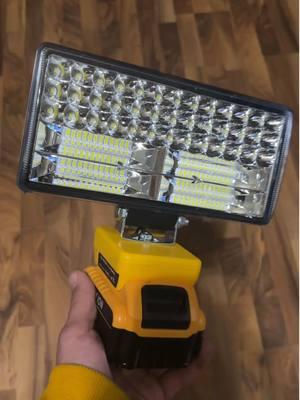 Flashlight for all you yellow tool lovers #toollovers #flashlights #floodlights #5000lumens 