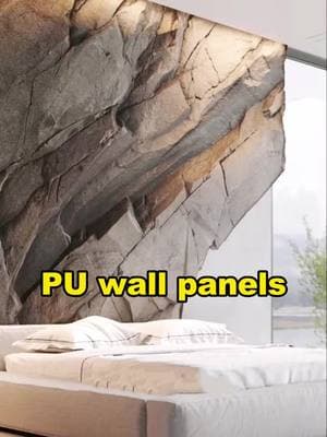 The new pu material that will be popular in 2025. #pustone #artificialrock #pufauxstone #puwallpanels #wallpanels #buildingmaterials #walldesign #renovation #deco #renovation #rebuild #reconstruction #harmercoverings 