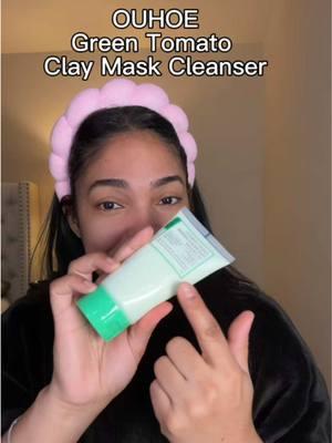 Love how smooth and hydrated my skin felt after using this clay mask #ouhoe #ouhoemask #tomatoclaymask #skincare #SelfCare #skincareroutine #facemask #claymask #cleanser 