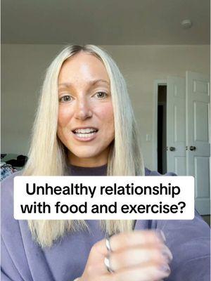 Signs that your relationship with food and exercise might not be the healthiest Again, I speak through experience!!!!!! Some common warning signs however  Vlog page @Sillygirlsup  Insta: lexiefirment  #anarecoverey #healingmyrelationshipwithfood #bingerestrictcycle #overexerciserecovery #recoverytok #edrec0very #edrecoverybff #edrecoveryy #recoverytips #foodrelationshiprecovery #foodrelationship #dietculture #recoverytiktok 