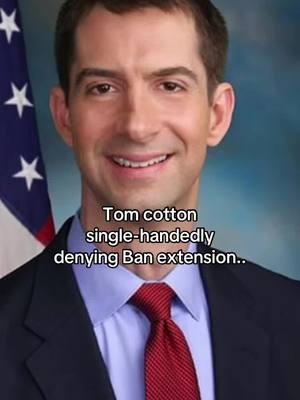 Tom Cotton isn’t even worthy of being claimed by our Kansas.. #tiktokban #tomcotton #congress #foryou #fyp 