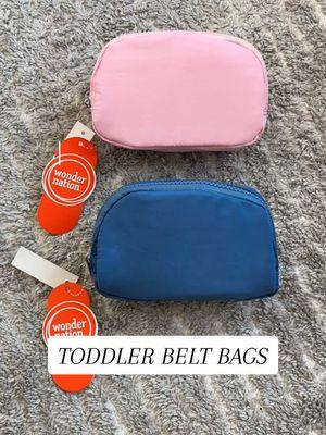 These toddler belt bags from WalMart are adorable! Oh and on sale for $5! #walmartfinds #toddlerbeltbag #kidsbeltbag #walmartkidsfinds #walmarttoddlerfinds #toddlermoms #toddlermomsoftiktok #walmarttoddler #walmarttoddlerfashion 