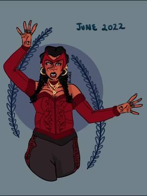 As a small "memorial" for my time on TikTok, I've redrawn the first piece I ever posted here - a redraw / posting of @𝙵𝚁𝙴𝙴𝙿𝙰𝙻𝙴𝚂𝚃𝙸𝙽𝙴🇵🇸 's incredible Wanda Django Maximoff cosplay. I posted my first video in June of 2022, the new art was finished January of 2025. Above is two Comparison videos, one version is of Jay in their actual, onscreen cosplay and the other is Jay as my interpretation of Wanda Django Maximoff + Photos of said artwork • thank you all for your time, attention, and regard for my art and love. #wandamaximoff #scarletwitch #thescarletwitch #wandadjangomaximoff #Wanda #Wandaart #wandaedit #scarletwitchedit #scarletwitchcosplay #wandamaximoffcosplay #marvel #MarvelStudios #marvelcomicscosplay #marvelcomics #WandaMaximoffart #WandaMaximoffedit #scarletwitchart #bluueejayartWanda #bluueejay #bluueejayart