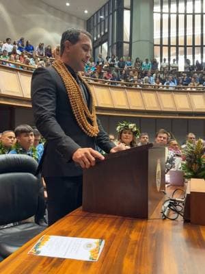 I was watching Tumua’s show one night and I got a text from Senator Brenton Awa. He asked me if I wanted to get involved with government again because I once ran for House of Representatives for the north shore of Oahu. I said “I stay watching Tumua right now, I call you tomorrow”. I met with him and he asked if I wanted to be The Director of Communications for the minority and I was like brah I nevah go school for that😕 Then he told me that since I built a huge following on Instagram (about to hit 400,000 followers) all I gotta do is shed light on what goes on in the state capitol. Well this was my first major role in my position. I got to sit next to him right on the floor and record this powerful speech live on Meanhawaii. #meanhawaii 