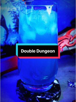 Double Dungeon from Solo Leveling - - - - #nerdytavern #cocktails #mixology #bartender #sololeveling #sungjinwoo #erank #hunter #anime #crunchyroll #aleksle #arise #weakesthunter #shadowmonarch #doubledungeon @crunchyroll @Aleks Le 