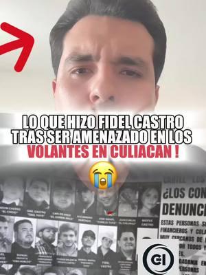 lo que hizo Fidel de marca registrada tras ser amenazado por los volantes en Culiacán! #fidelcastro #volantesenculiacan #fidelmarcaregistrada #volantesculiacan #corridos #vivamexico #fyp #news #noticias 