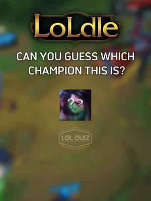 Part 321 #lol #loldle #quiz #leagueoflegends #foryou 