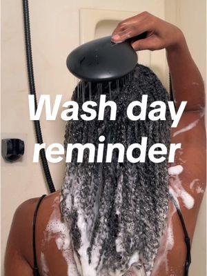 I’m just gonna leave this here #washday #washdayroutine #naturalhairtiktok #naturalhaircare #minitwists #minitwistsonnaturalhair #minitwistsontype4hair #type4haircare 