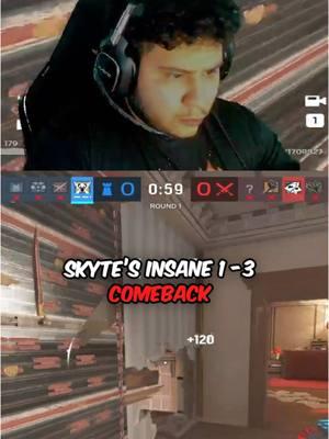 1-3 Comeback for the Dub. 🔥 #r6 #r6siege #skyte 