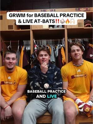 GRWM for BASEBALL PRACTICE‼️⚾️🔥 #baseball #baseballseason #baseballszn #baseballplayer #d1 #baseballplayers #college #collegebaseball #d1baseball #d1athlete #athlete #studentathlete #d1life #athletesoftiktok #athletes #athletelife #baseballboys #baseballlife #grwm #grwmroutine #getreadywithme #getreadywithus #funny #laugh #shoutout #shoutouts #specialguest #baseballpractice #practice #fyp #foryou #foryoupage