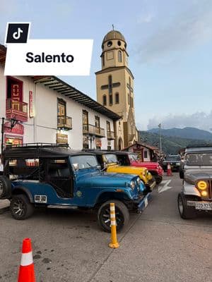 Sunset Jeep drive from Cocora Valley to Salento.   #salento#jeep#sunset 