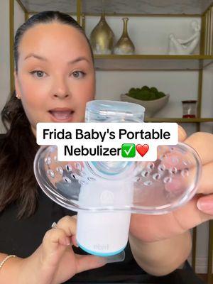 This Ultra-Quiet Portable nebulizer is dare I say perfect? Every mom NEEDS this for sick season! @Frida Baby and Frida Mom has done it again ✅ #MomsofTikTok #momhack #fridababy #portablenebulizer #sick #sickbaby #sickbabyhack #kidhack