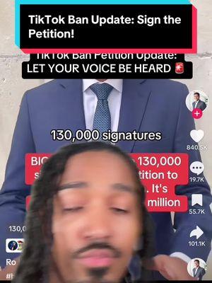 @Ro Khanna’s petition to save TikTok is WORKING. PLEASE sign and send this to everyone you know ❤️ #tiktokban #tiktokbanupdate #tiktokpetition #greenscreen 