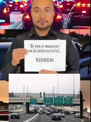 si vas a manejar en la interestatal y pistas grandes recuerda siempre 🚨 #viralvideo #policia #sargentocornejo #coches #fiesta #usa🇺🇸 #carrosdeportivos #paratii #unitedstates #fy #🇺🇲 #noticia #importante #drive #🚨 