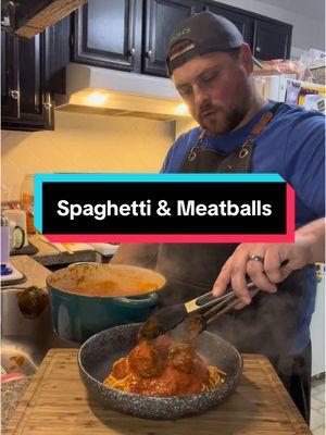 Replying to @Meagan Spaghetti & Meatballs! Ingredients: Sauce: Butter - 4tbsp  Onion - 1 Garlic - 5 cloves Tomato Paste - 6oz San Marzano Whole Peeled Tomatoes - 3 28oz cans Salt Pepper Italian Seasoning  Parmesan Rind Basil Leaves - 2 Meatballs: Ground Beef - 1lb Ground Pork - 1lb Onion - 1 Garlic - 2 cloves Eggs - 2 Adobo Seasoning  Italian Seasoning  Parsley - 2tbsp (fresh) Worcestershire Sauce Italian Breadcrumbs - 1c Parmesan - use your heart  Directions: 1. First step is to prep your onions and garlic. For the sauce roughly dice one onion and 5-6 cloves of garlic. For the meatballs use a cheese grater to finely shred another onion. Make sure to scoop all the onion and any juice into a container to use.  2. Melt the butter in a pot and then add in your garlic and onion. Cook for about 5 mins before adding in the tomato paste. Stir in the tomato paste for about 3mins until it is fully incorporated.  3. Add in the cans of peeled tomatoes and give it a mix. Season with salt, pepper, Italian seasoning, a Parmesan rind and two basil leaves. Partially cover the pot and simmer for as long as you’re able to, the longer the better. Once done remove the rind and I prefer my sauce smooth so I always use an immersion blender.  4. Combine all the meatball ingredients and use your hands to thoroughly mix. Take a small amount and microwave for a few seconds to cook. Taste to see if you are happy with the seasonings. Form the balls into your desired size. I was able to make 24. 5. When ready to cook meatballs add to a skillet for 3mins on each side to sear. Then add into your sauce pot along with any juices from the pan. Simmer in the sauce until the meatballs are cooked through (30-40mins).  6. Cook the spaghetti and reserve some of the pasta water. Drain and then add in some of your sauce. Add in some pasta water to help the sauce thicken and stick to the spaghetti.  7. Serve topped with some fresh parmesan and garlic bread. Enjoy! #spaghettiandmeatballs #tomatosauce #tomatosaucerscipe #meatballs #meatballrecipe #italianfood #Simplemeal #simplerecipe #food #Foodie #FoodTok #cooking #cookingtok #dinnerforkids #cookingtiktok #cookingathometiktoktv #cookingathome #homecook #homecooked #Recipe #recipes #EasyRecipe #EasyRecipes #easymeal #easydinner #DinnerIdeas #fy #fyp #foryou #foryoupage #trending #asmr #fyppppppppppppppppppppppppp