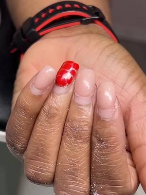 So they saying us nail techs are scared to do double French nails. I ain't never been scared! Watch till the end cuz I nailed it💅🏽 #doublefrench #doublefrenchnails #frenchtipnails #mississippinailtech #touchedbyamelia 