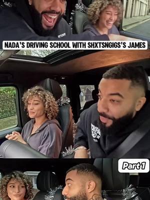 Part 1  Nada's Driving School with ShxtsNGigs's James. #shxtsngigs #podcast #shxtsngigspodcast #funny #lol #fyp 