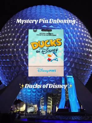 Ducks of Disney - Mystery Pin Unboxing ✨ #disney #disneypins #pintrading #disneypintrading #ducksofdisney #mystery #mysterypins #pinunboxing #mysterypinset #wdw #epcot #disneyparks @Disney Parks 