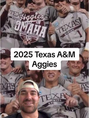 This Texas A&M team is more loaded than I was when Applebees was running their $1 Long Island iced tea promotion. Here’s a look at the #1 ranked team heading into the 2025 season #ncaa #collegebaseball #baseball #collegeworldseries 