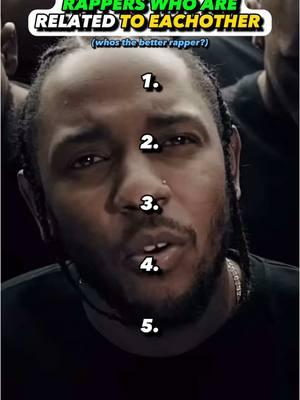 Which group of these related rappers are the best? #kendricklamar #babykeem #related #denzelcurry #juicewrld #song #top10 #rapper #album #review #rating #ranking #fiscooemo #rap #hiphop #rnb #music 