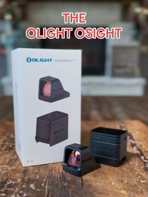 The OSIGHT from OLIGHT, a game changer in red dot sight technology.  With an industry first charging cover, you get a battery display to monitor both the optic and cover in real time. The durable cover not only protects against dust and scratches but also charges the optic up to three times.  #olight #osight #reddot #optics #red #scope #quickscope #rechargeable #survival #olightup2025 @OLIGHT