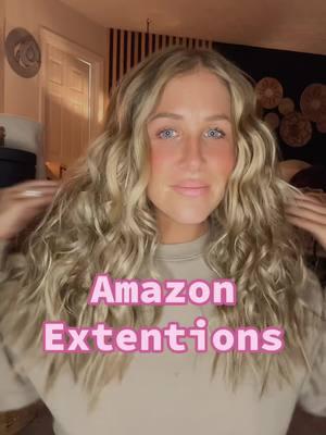 Who says you can’t have long hair for a fraction of the cost? Found these clipping extensions on Amazon and ordered two different packs and two different colors and blended them together. #amazonhair #clipins 