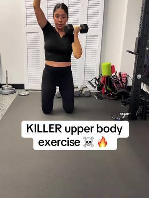 This upper body exercise is a killer!! #gymrat #fitnesslover #gymjunkie #homeworkout  #upperbodyworkoutforwomen #upperbody #upperbodyworkouts #upperbodyexercises #workouttips #gymtips #fitnesstips 